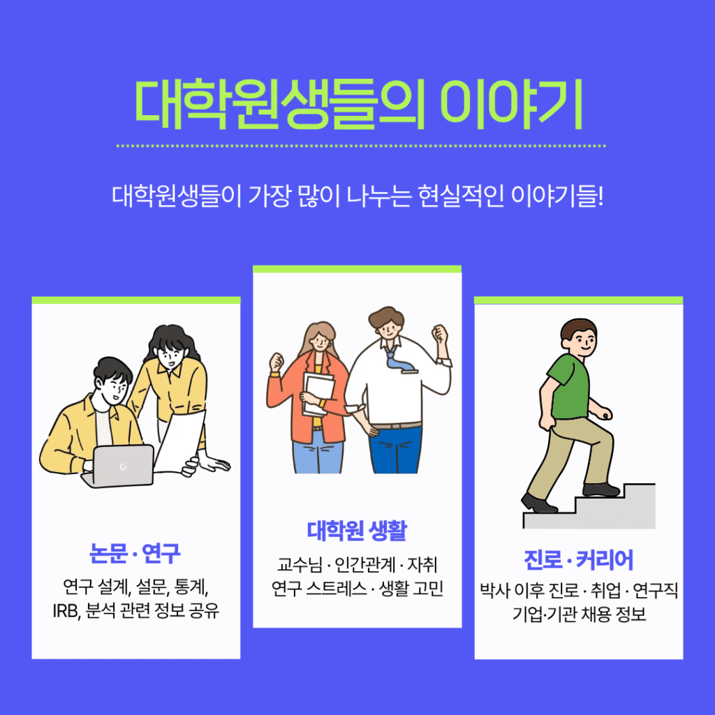 3 대학원생 오프라인 모임 안내